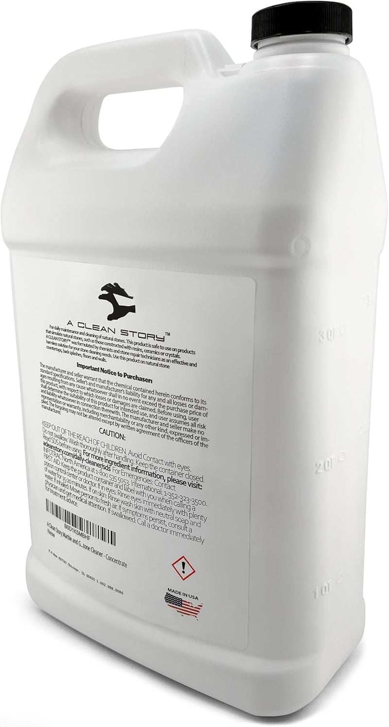 A Clean Story Marble and Granite Daily Stone Cleaner - 1 Gallon - Image 2